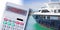 Cost and rates about yacht and boat rental and berth rental - mooring for rent concept with calculator