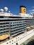 Costa Cruise line passengers waiting shore excursion