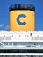 Costa Luminosa cruise line logo funnel