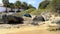 Costa Merlata beach and its bay in Ostuni Salento Italy