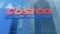 COSTO Wholesale 4K Editorial Logo of Glass Building Facade