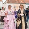 Costumed entertainers on the streets of Varazdin