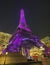 Cotai Macau Parisian Hotel Casino Macao Eiffel Tower Lighting Design Leds Ambience Photo Night Scenery Colorful Atmosphere