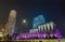 Cotai Macau W Hotel Casino Zaha Hadid Architecture Macao Art Deco Tower Lighting Design Leds Ambience Night Colorful Atmosphere