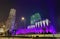 Cotai Macau W Hotel Casino Zaha Hadid Architecture Macao Art Deco Tower Lighting Design Leds Ambience Night Colorful Atmosphere