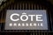 Cote Brasserie Restaurant Sign