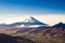 Cotopaxi volcano, Ecuador aerial shot