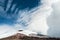 Cotopaxi volcano over the plateau, Andes of Ecuador