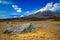 Cotopaxi volcano on a sunny day