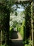 Cotswold landscape of trees and spring blossom