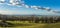Cotswold Panorama from Broadway Hill looking out towards the Vale of Evesham