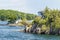 Cottage in Admiralty group of islands, 1000 islands, Gananoque, Ontario, Canada