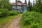 Cottage Archimandrite in the botanical garden