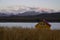 Cottage in autumn colors, Iceland