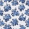 Cottage chic roses pattern