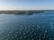 Cottage Point, Ku-ring-gai area, Northern Sydney, Australia wharfs and boats