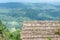 Cottage Roof on Mountain.