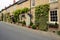 Cottages on Brook Lane, Thornton-le-Dale, North Yorkshire, England,