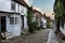 Cottages on a Cobbled Street