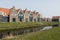 Cottages in the Marina Park.