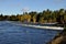 Cottages on Moon river in Ontario