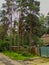 Cottages and trees are bursting up beautiful nature and a place to live.