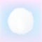 Cotton ball pom or round soft white cloud collection isolated on soft pastel background. White snowball. Fashion element template