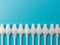 cotton buds close-up on a light background, for children, hygiene and ear cleaning