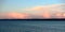 Cotton Candy Colored Clouds Over Puget Sound