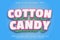 Cotton Candy editable text effect emboss modern style
