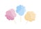 Cotton Candy icon set vector