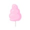 Cotton candy on stick