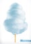 Cotton candy. Sugar clouds. 3d vector icon