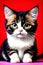 cotton digital painting high quality cat styles disney very hairy generated by ai