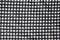 Cotton fabric natural ,Grid pattern black and white and Rough surface background.