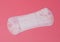 cotton medical towel or pad for women critical days on pink