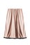 Cotton skirt isolated