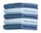 Cotton towels piled up cartoon