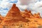 Cottonwood Teepees, a rock formation near The Wave at Coyote Buttes South CBS, Paria Canyon Vermillion Cliffs Wilderness