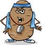 Couch potato saying cartoon