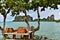 Couch relaxing on Railay beach in Thailand