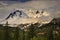 Coudy early morning, Lassen Peak, Lassen Volcanic National Park