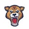Cougar head mascot