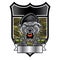 Cougar Panther Mascot Head military emblem