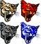 Cougar / Panther Mascot Logo