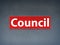 Council Red Banner Abstract Background