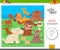 Count the dogs activity worksheet game