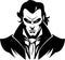 Count Dracula Vector Illustration - Vampire Lord of the Night