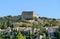 The count`s castle dominating the town of Vaison-la-Romaine