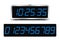 Countdown timer. Digital clock â€“ vector